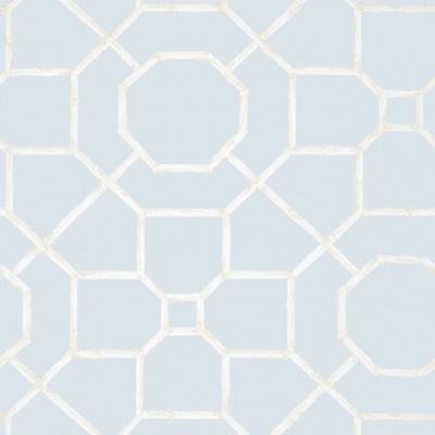 Thibaut Arbor Wallpaper in Spa Blue